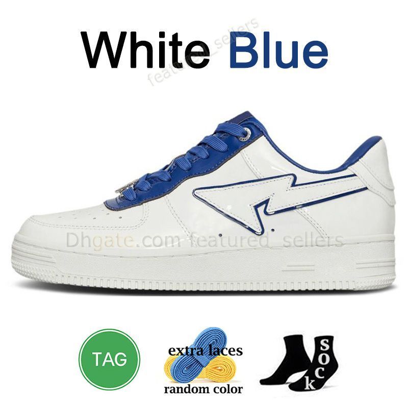 A04 White Blue