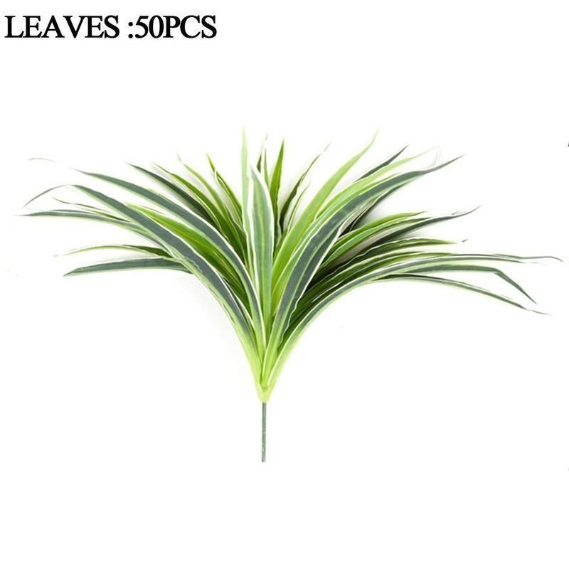 50 leaves 25cm white