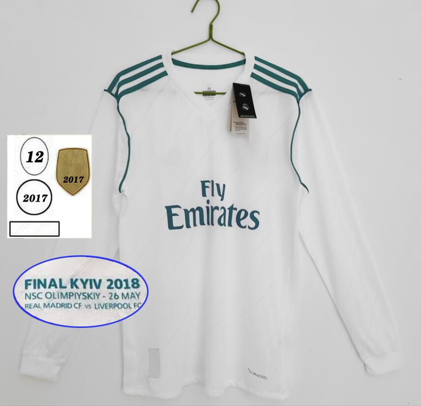 17/18 Long sleeve home UCL