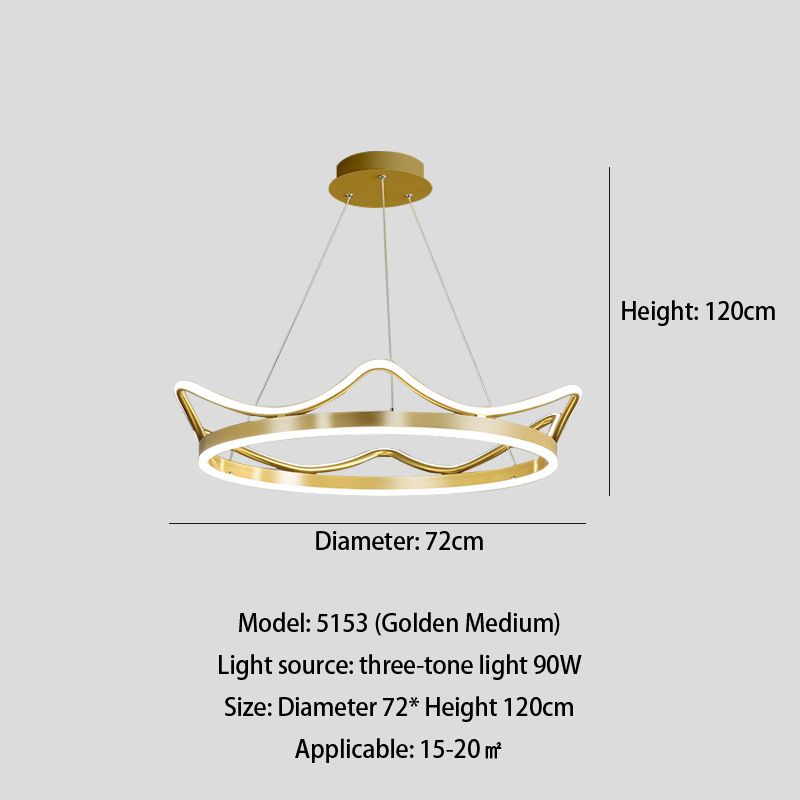 Lumière trichromatique dorée Dia72cm