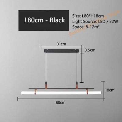 L80CM - Czarny