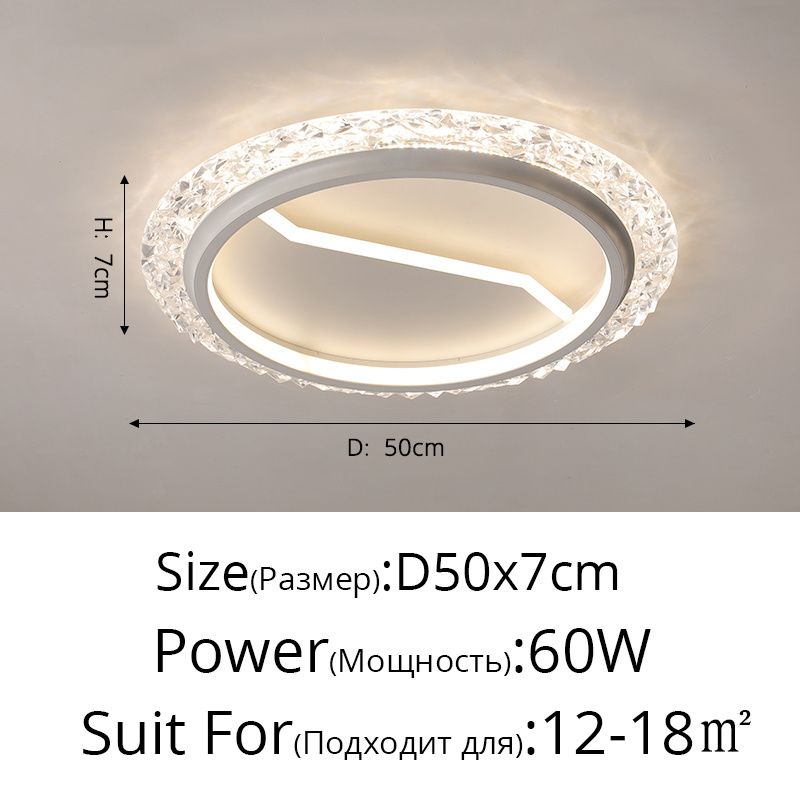 Uma luz branca de 50 cm quente sem controle remoto