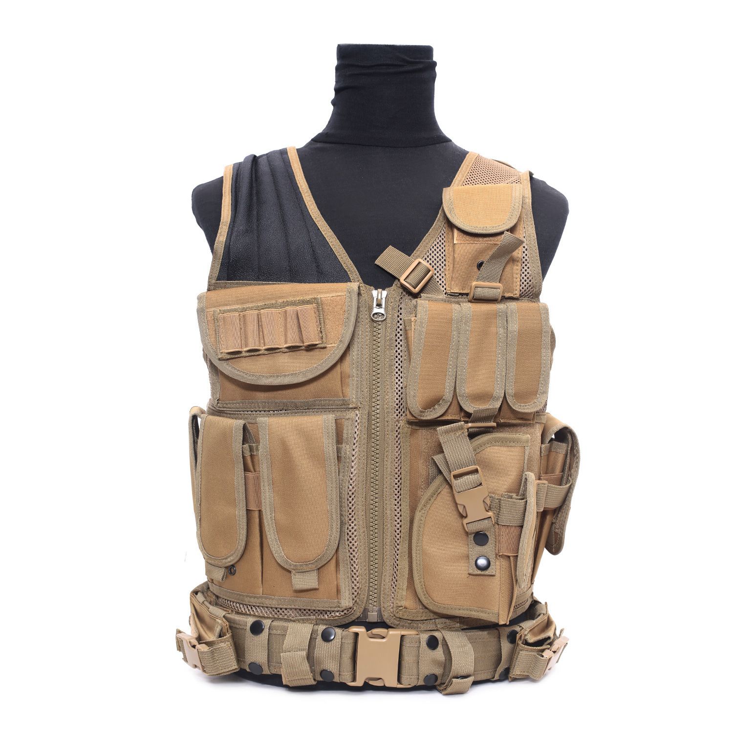 hunting vest khaki