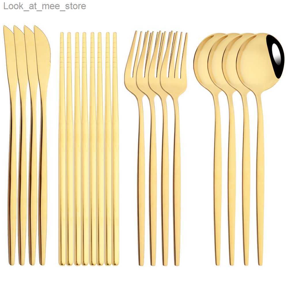 16pcs Gold