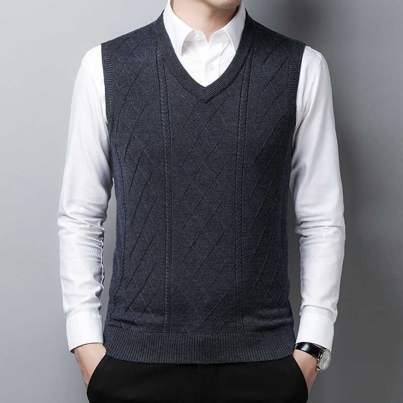 Darkgray Vest Men