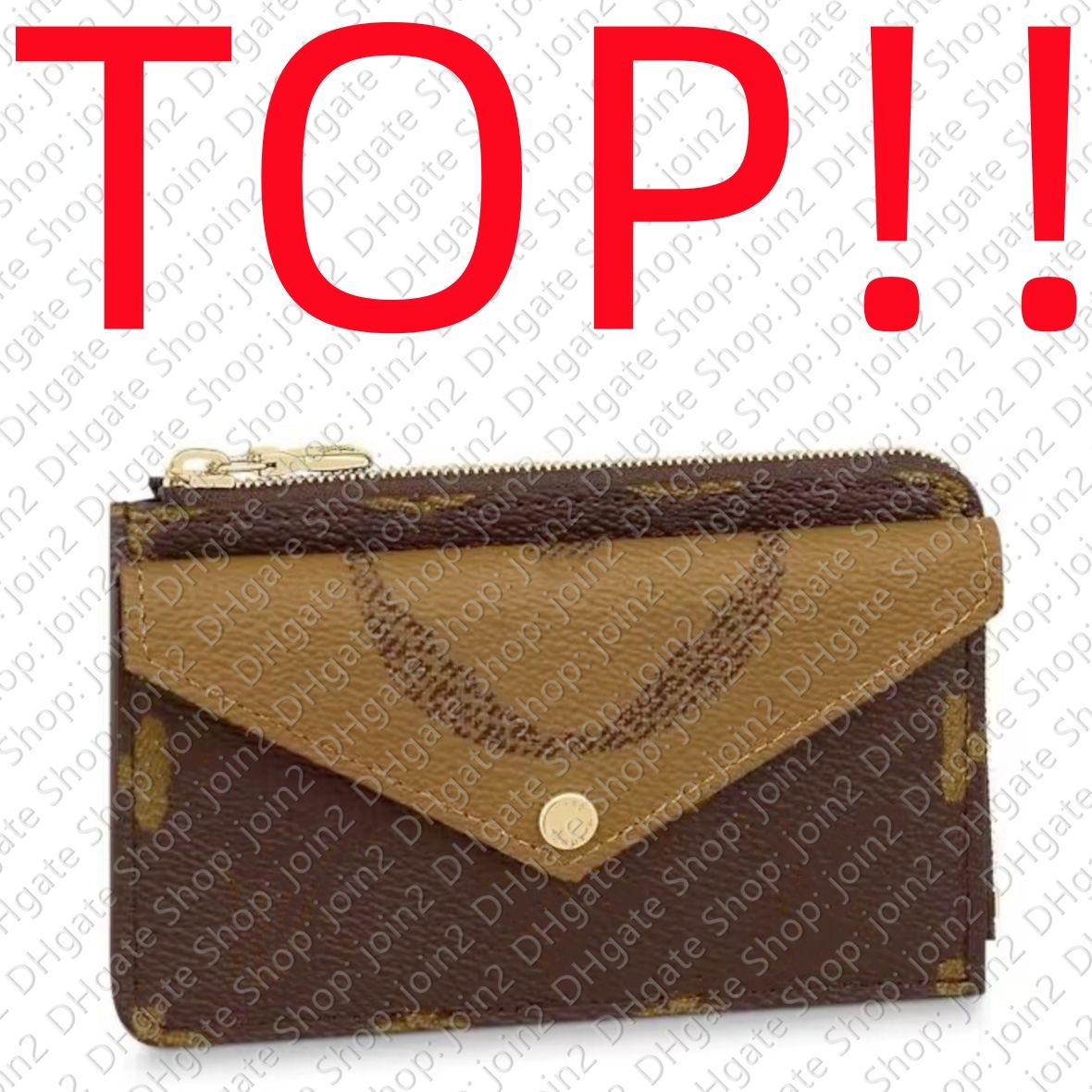 TOP. M69431 CARD HOLDER RECTO VERSO Designer Womens Mini Zippy Organizer Wallet  Coin Purse Bag Belt Charm Key Pouch Pochette Accessoires From Join2, $69.42