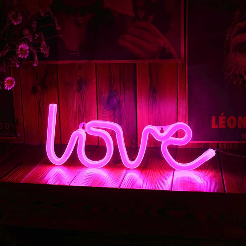 Neon Love Pink