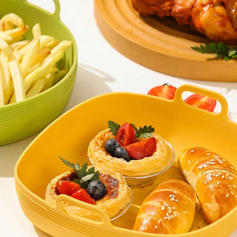 Baking Moulds Air Fryer Oven Basket Replacement Baking Trays For