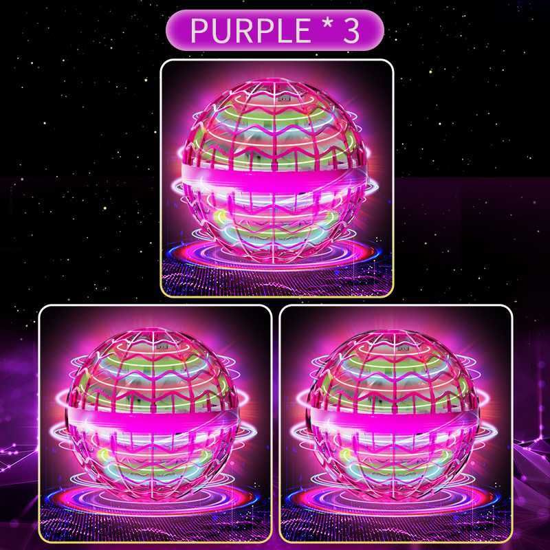 3pcs Purple