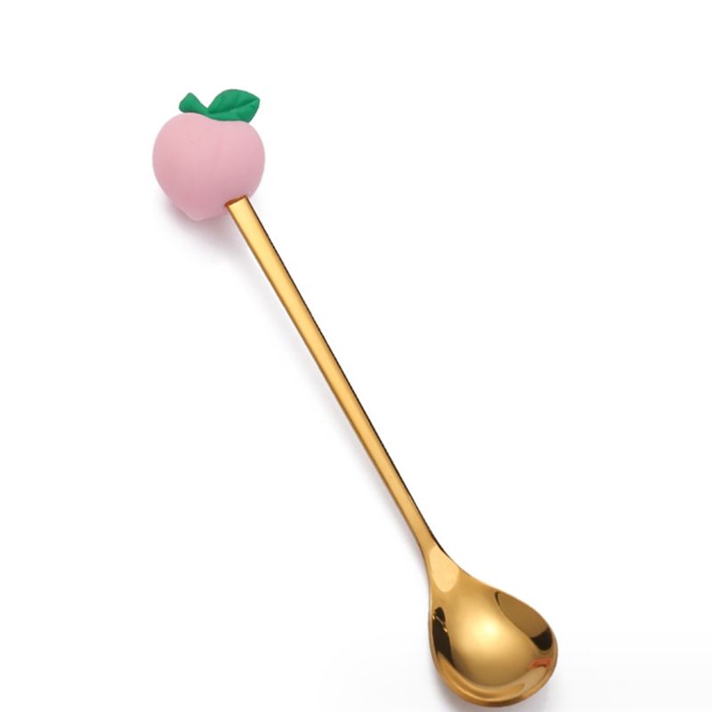 Peach spoon