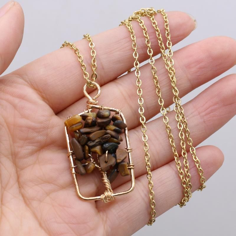 Tiger Eye 20x43mm 45cm