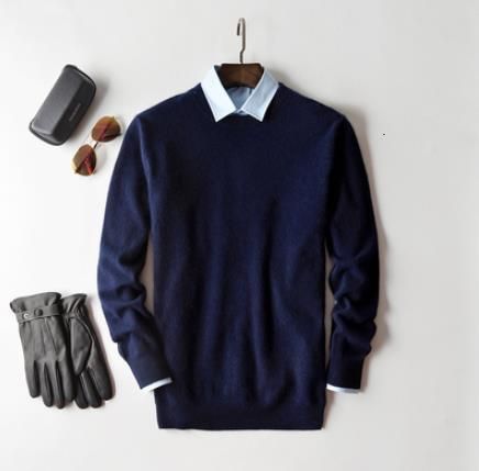 Navy Blue O-Neck