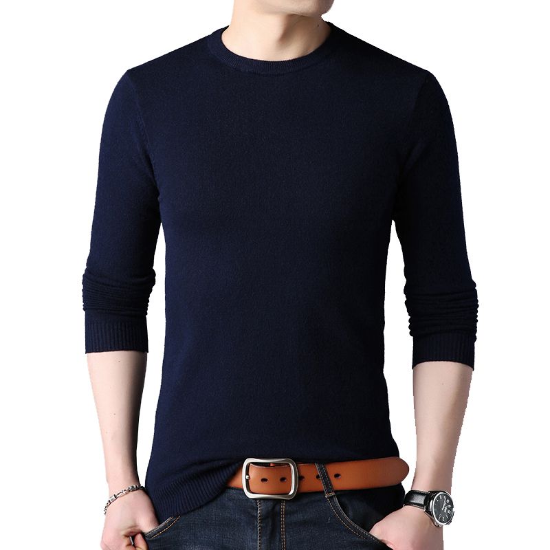 maglione blu scuro