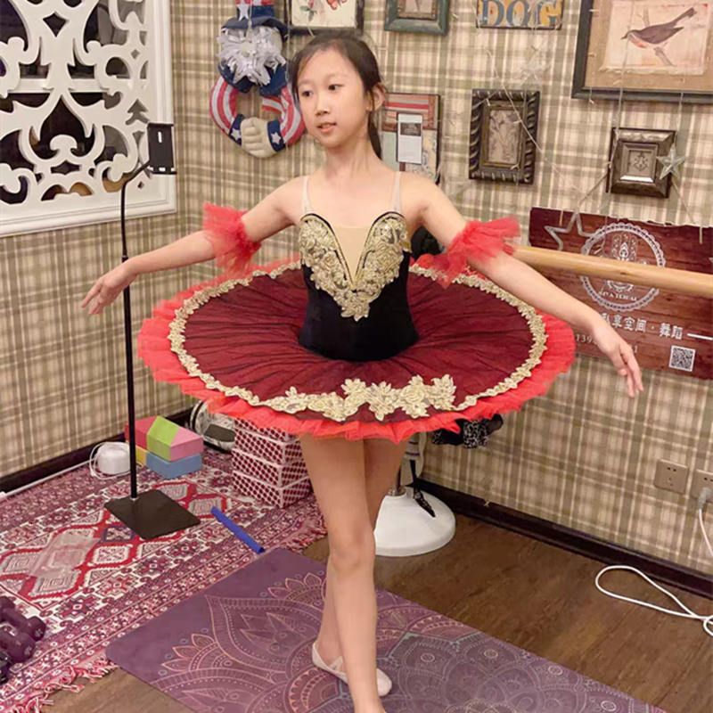 red ballet tutu