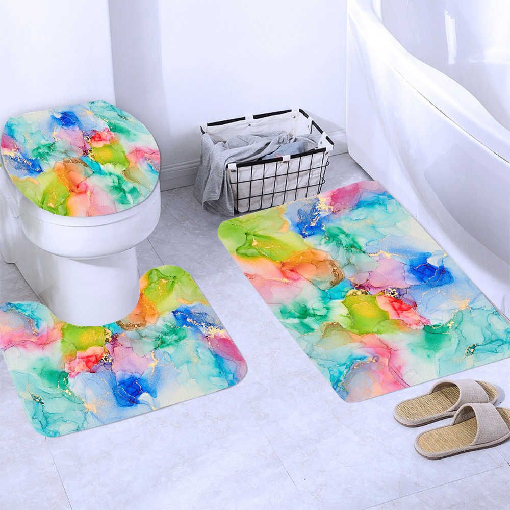 Dm8589-3pcs Bath Rug