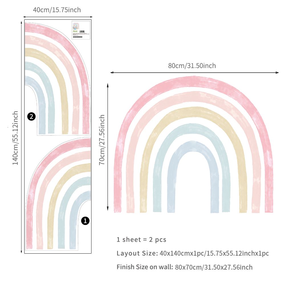 Light Rainbow s-Fabric