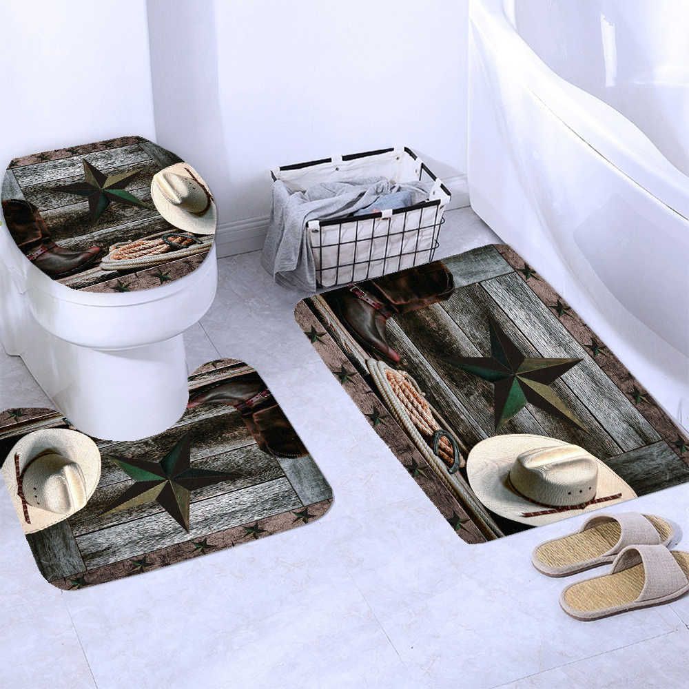 7458zw-3pcs Bath Rug