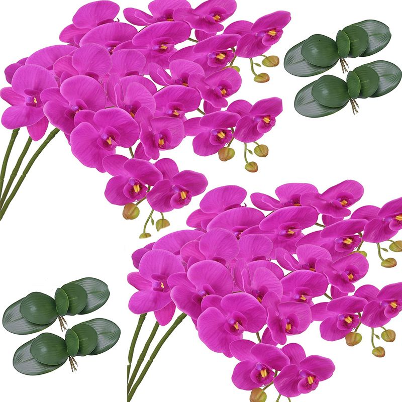 6pcs 7 têtes violet