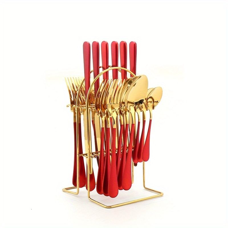 Red Golden 24 PCS