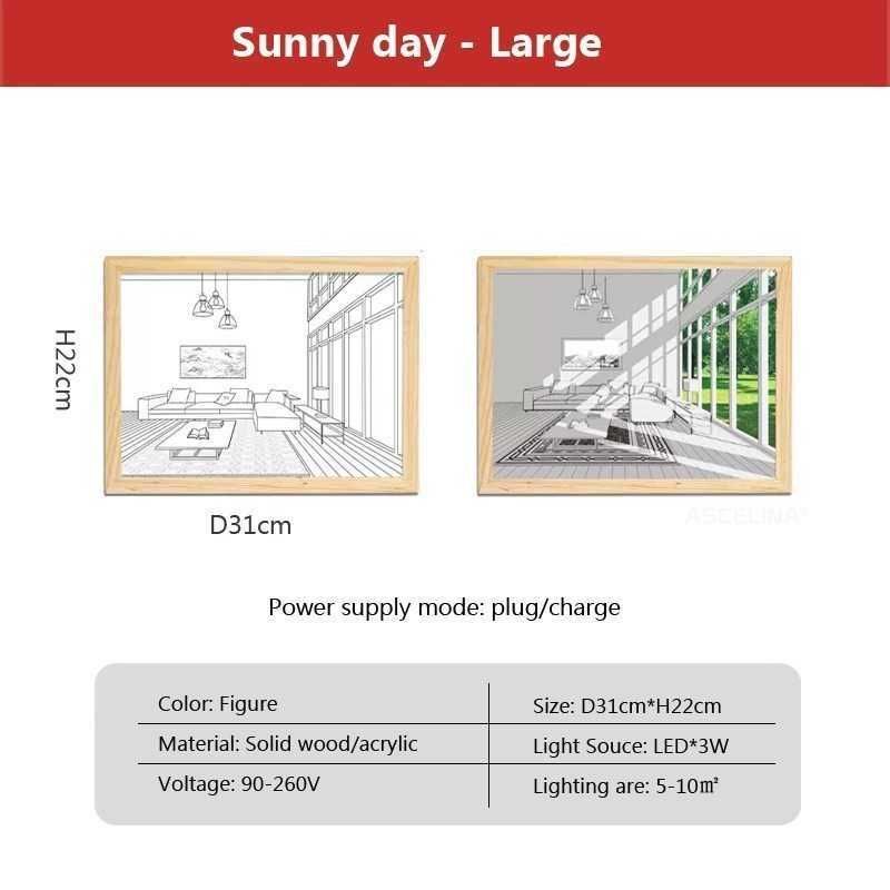Ryl018 Sunny Day L-Tricolor Light-USB