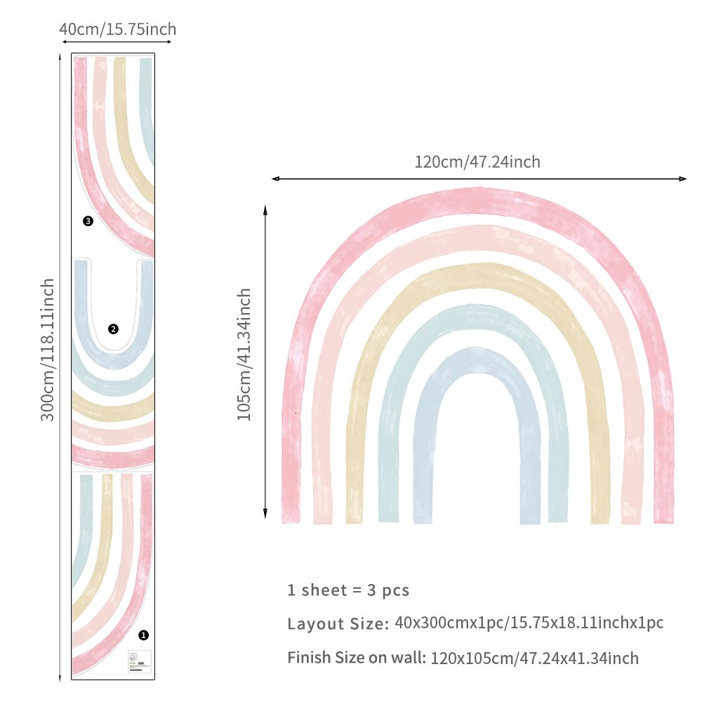 Light Rainbow m-Fabric