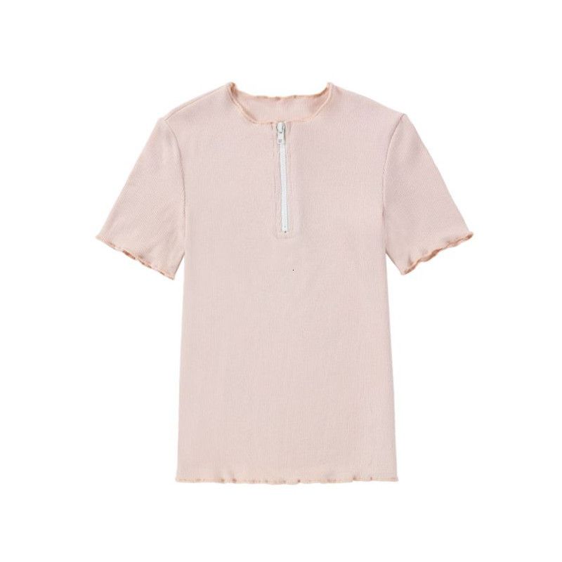 beige short sleeve