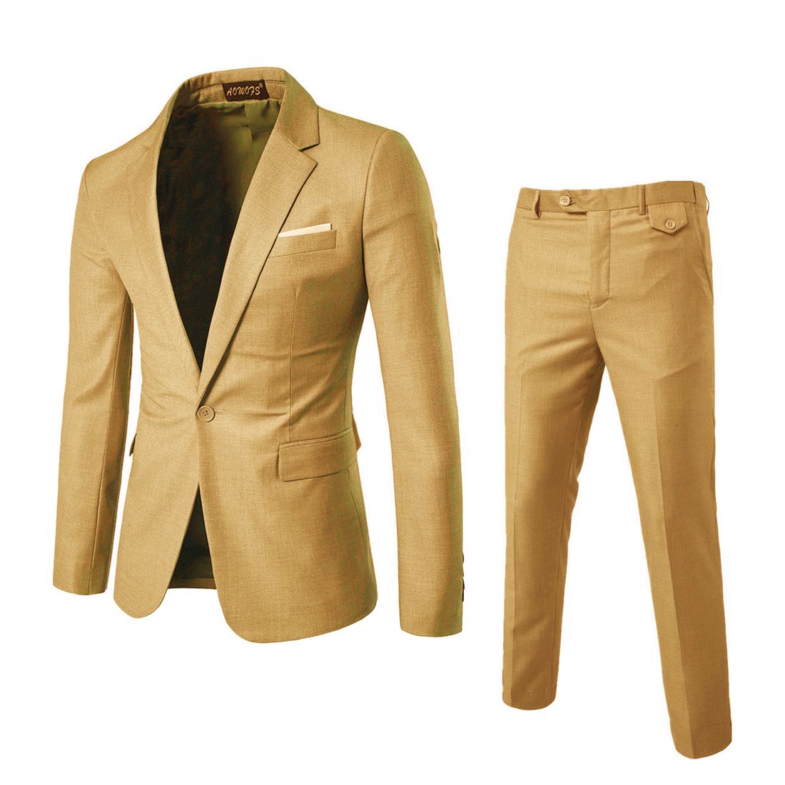 2PCS Conjunto amarelo