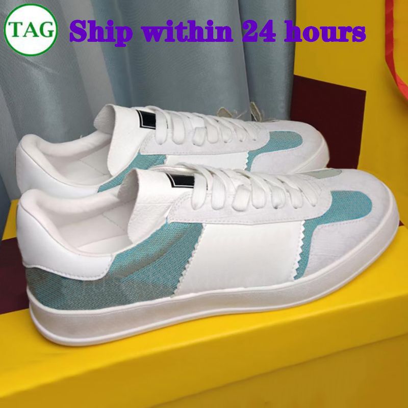 No.24 White Aqua Canvas