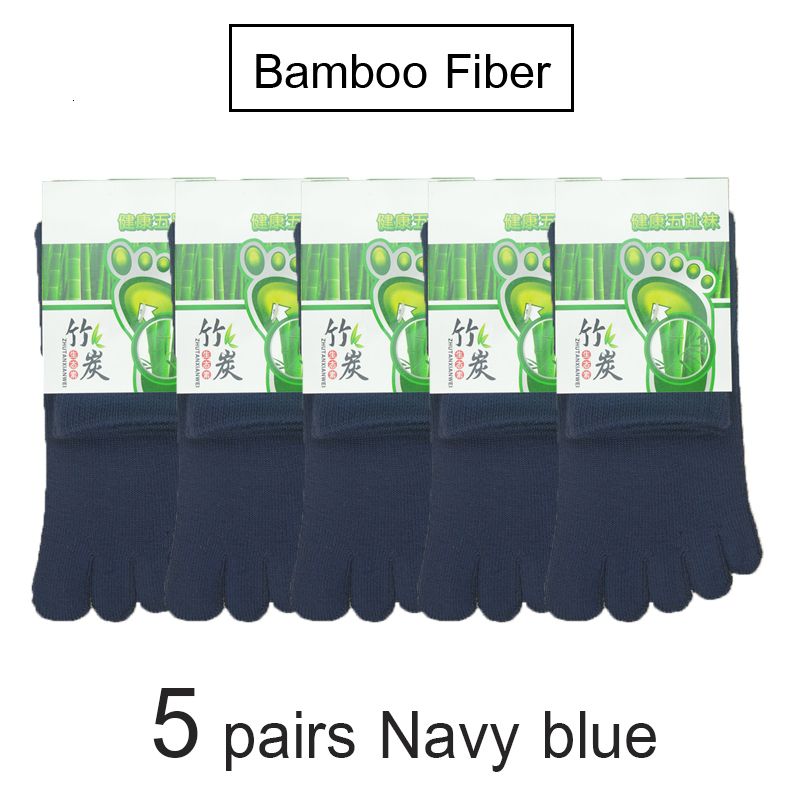 5 Paar Marineblau