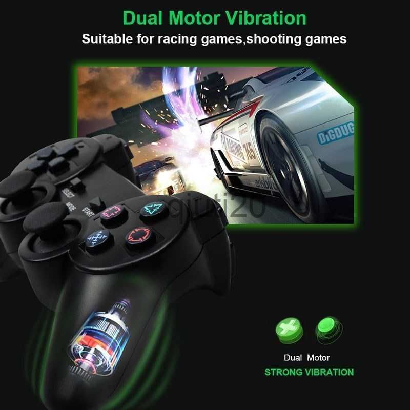 Para Xbox 360/PC Gamepad 2.4G Controlador de Jogo Sem Fio Gaming Joystick  Remoto 3D Rocker Game Handle Ferramentas Peças