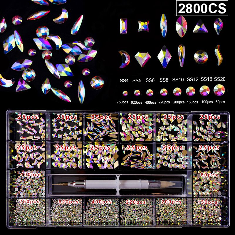 12-2800pcsを設定します