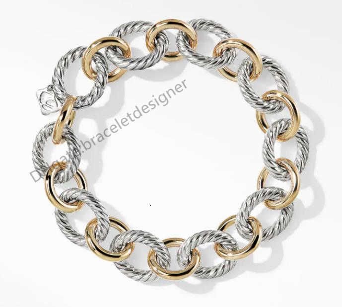 Gouden armband-19cm