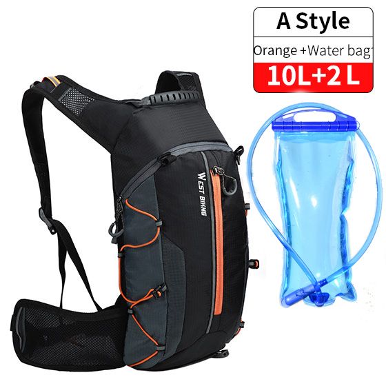 10l orange water bag