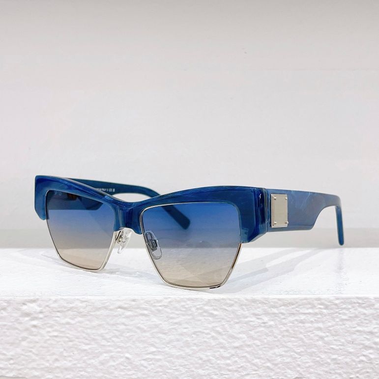 Agate Blue Frame Blue Gradient Tea Lens