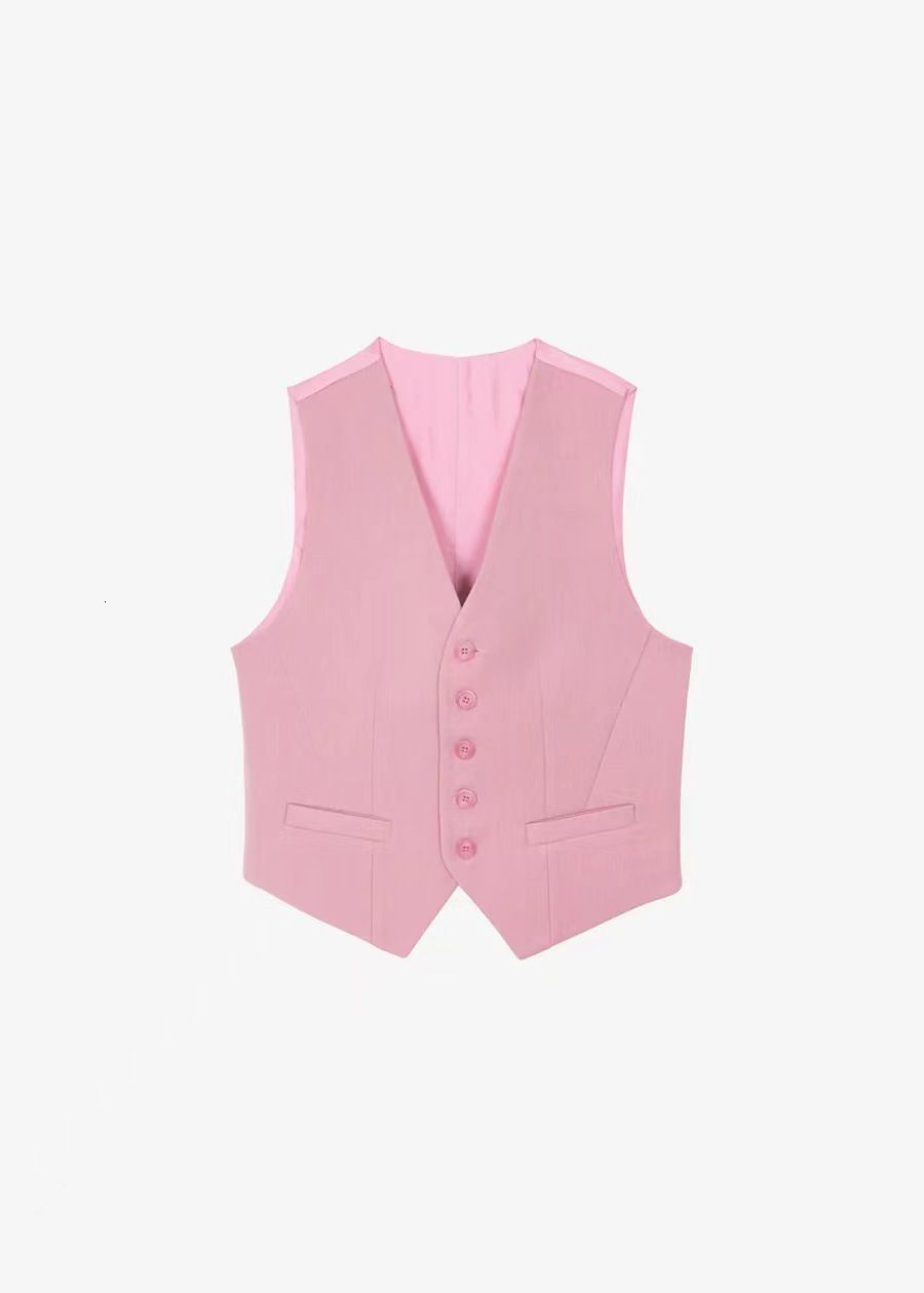 pink vest