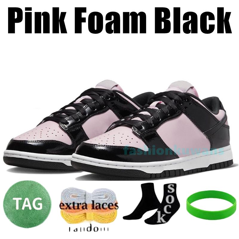 24-Pink Foam Black