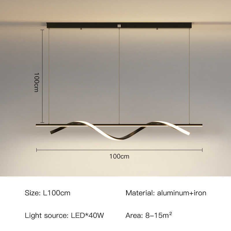 Black-100cm-Warm Light