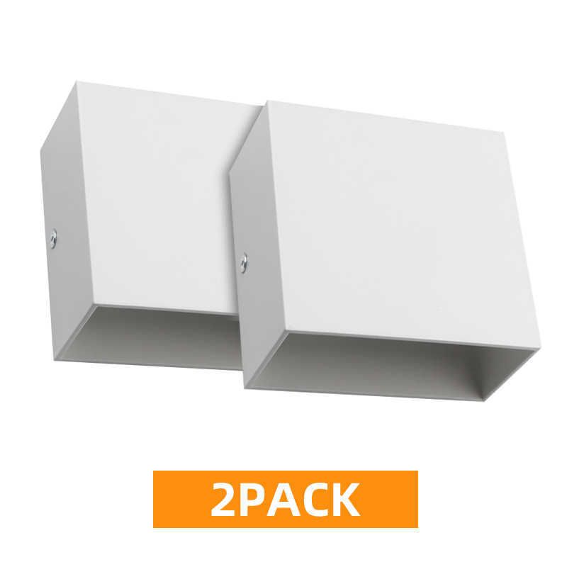 White Shell 2Pack-6W-Cool White (5500-7