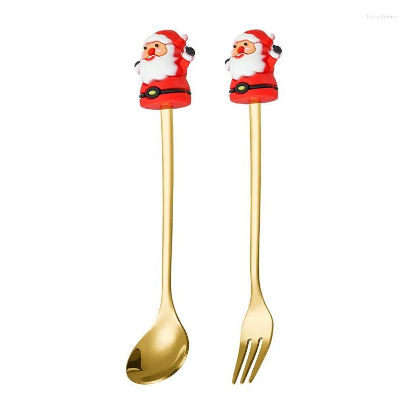 2pcs Santa Claus.