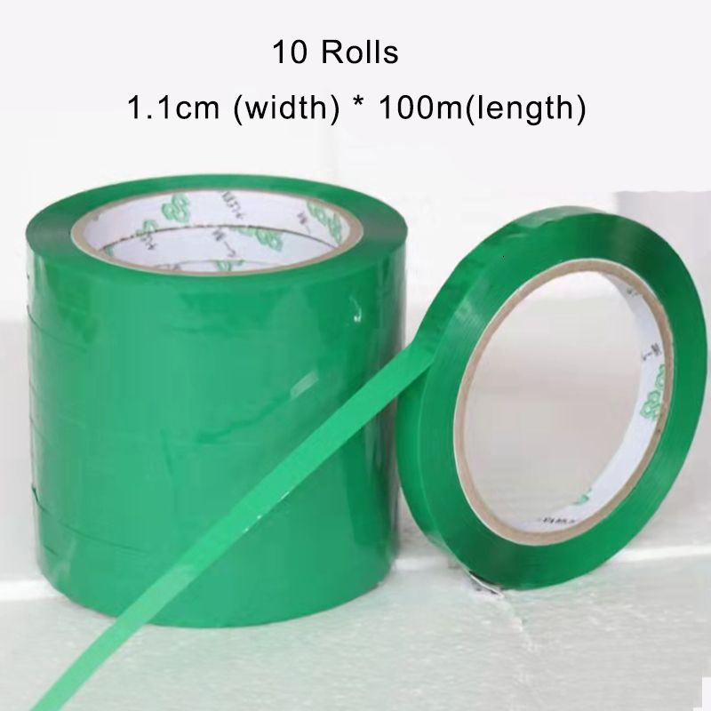 10 rouleaux de rubans - vert