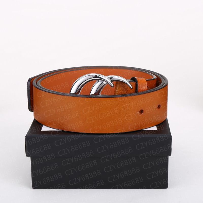 G8 Bright Silver Buckle + Brown