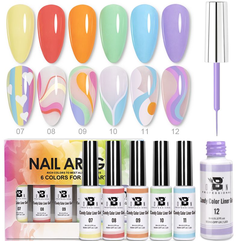 6pcs Liner Jel Set19