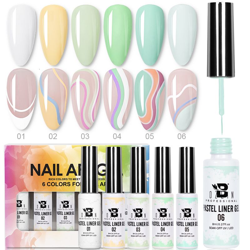 6pcs Liner Jel Set16