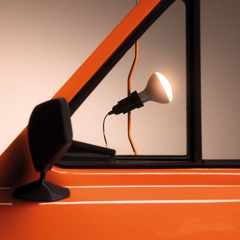 1 Lamp-Oranje Warm licht