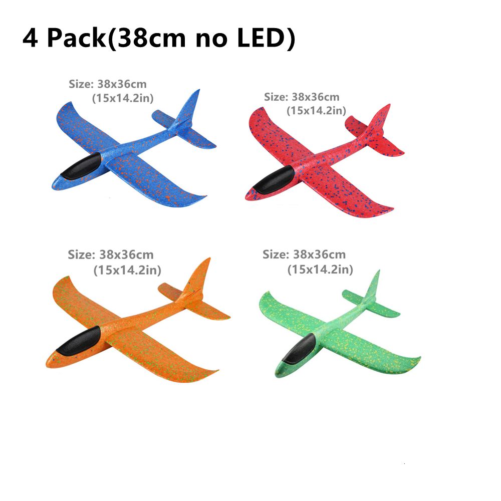 4 pack 38cm pas de LED