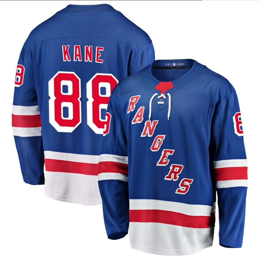 NY 23 Adam Fox Patrick Kane Jersey Rangers Ryan Lindgren Igor