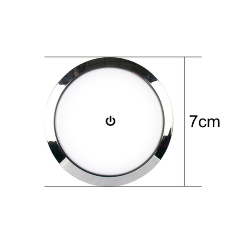 Chrome 7cm Touch Dimmer