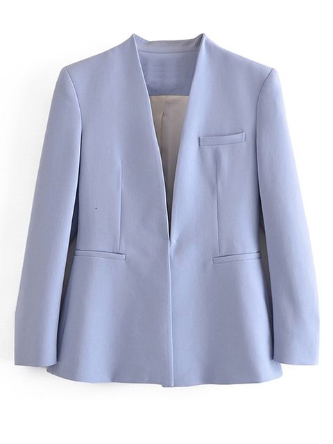 light blue blazer