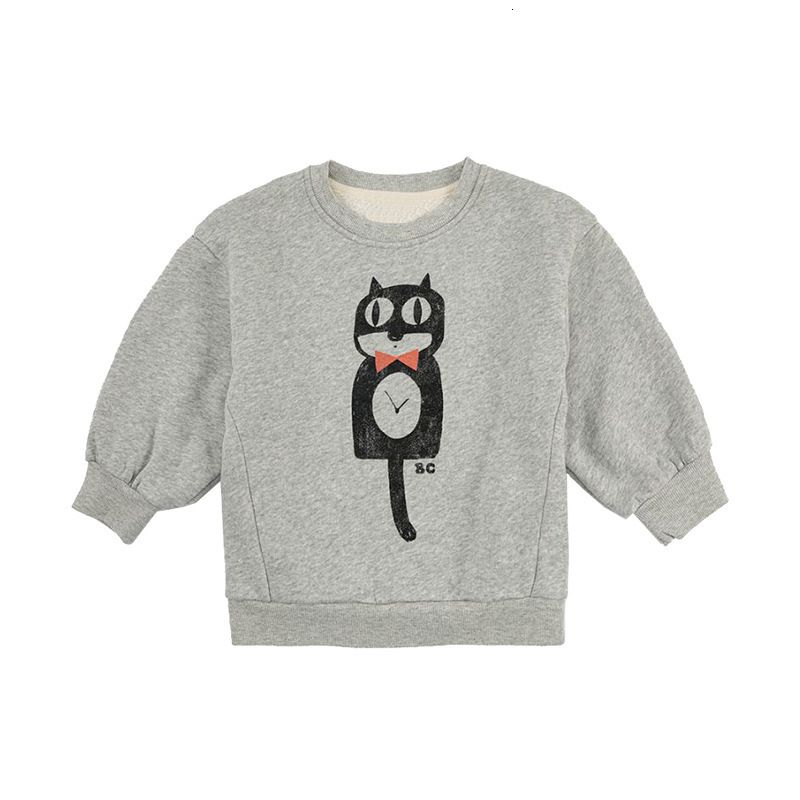 maglione gatto grigio