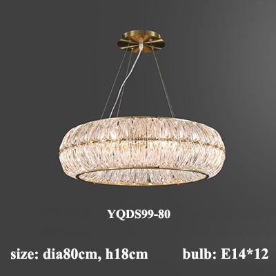 L Size-dia80cm luce calda (3000k)